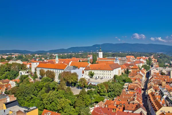 Historic upper town of Zagreb — Stock Photo, Image