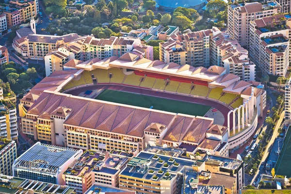 Monaco Janvier 2019 Soccer Club Stade Monaco Stade Louis Vue — Photo