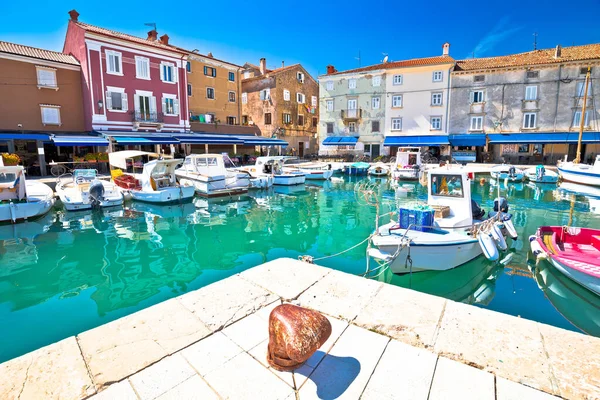 Met Cres Kleurrijke Haven Waterkant Stad Cres Eiland Cres Adriatische — Stockfoto