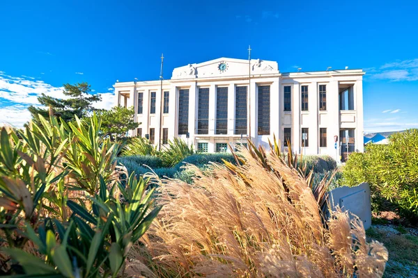 Marine Harbor Trieste Terminal Building View Capital Autonomous Region Friuli — Stock Photo, Image