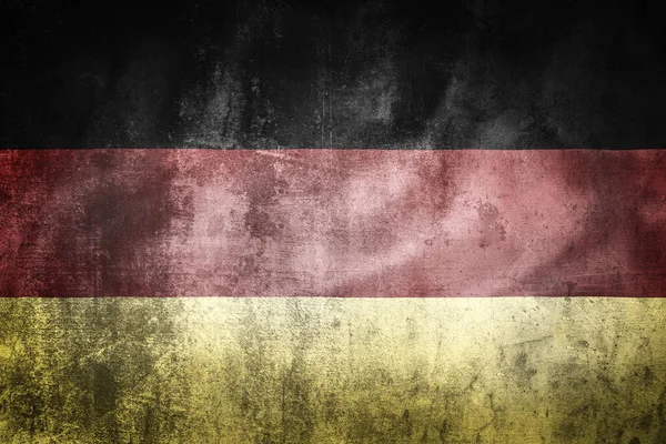 Allemagne Grunge Drapeau Bas Couleur Symbole Deutschland — Photo