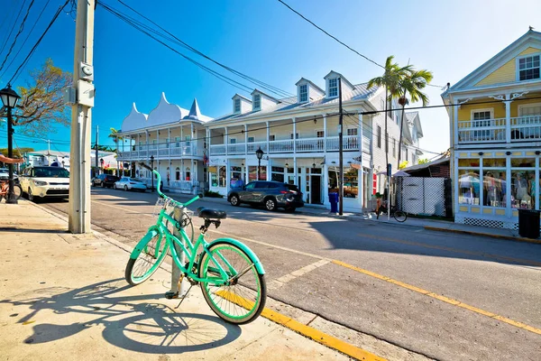 Key West Famous Duval Street View South Florida Keys United — Stockfoto