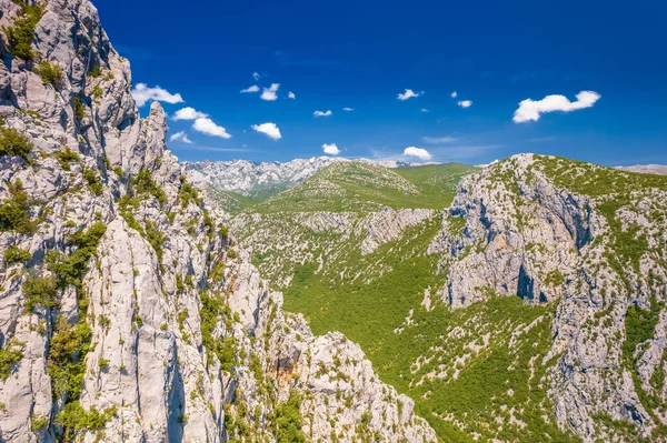 Velebit Dağı Ndaki Pakistan Kanyonu Ulusal Parkı Croati Nin Doğası — Stok fotoğraf