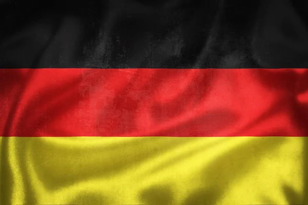 Grunge Illustration Germany Flag Conception Germany — 스톡 사진