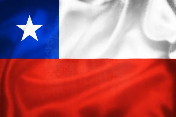 Grunge Illustration Chile Flag Concept Chile — ストック写真
