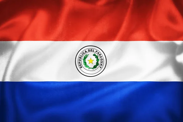 Grunge Illustration Paraguay Flag Concept Paraguay — Stock Photo, Image