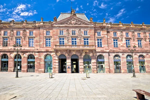 Place Kleber main square of Strasbourg architecture view, Alsace region of Franc