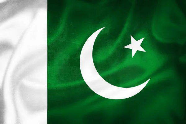Grunge 3D illustration of Pakistan flag, concept of Pakistan