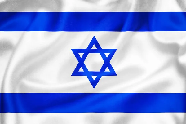 Grunge Illustration Israel Flag Concept Israel Royaltyfria Stockbilder