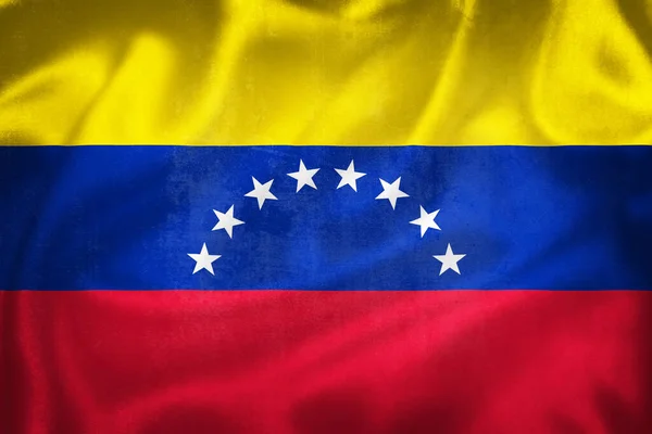 Grunge Illustration Venezuela Flag Concept Venezuela — Stock Photo, Image