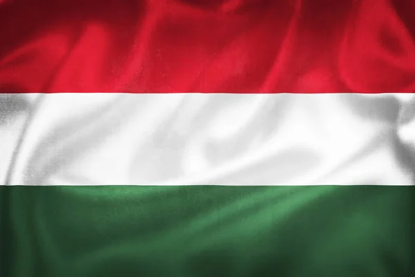 Grunge Illustration Hungary Flag Concept Hungary — Stock Photo, Image