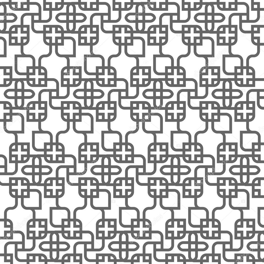 Vector pattern on islamic motif