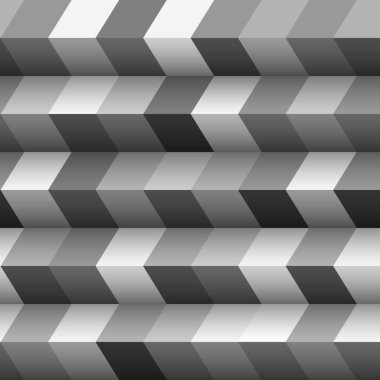 Monochrome geometric structured background