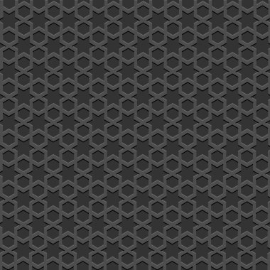 siyah dokulu İslam desen