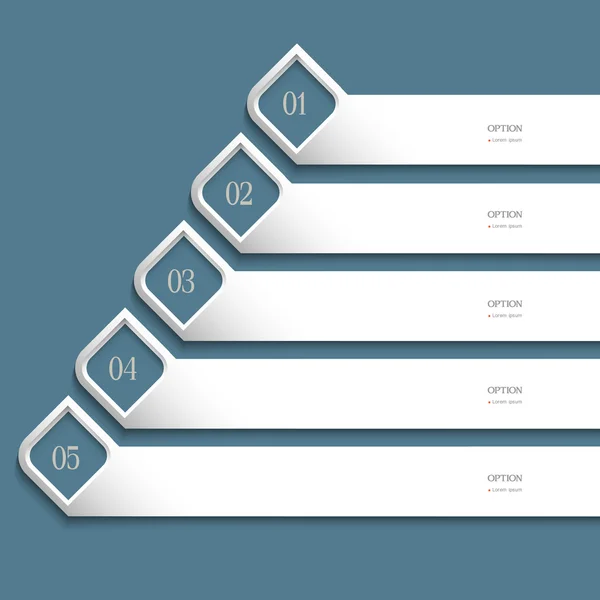 创意白色设计模板 — 图库矢量图片