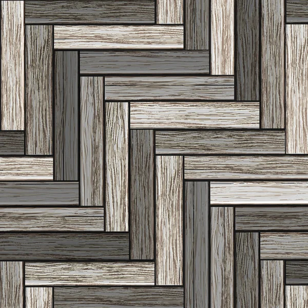 Fondo de parquet gris madera — Archivo Imágenes Vectoriales
