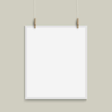 vektör şablon kağıt levha