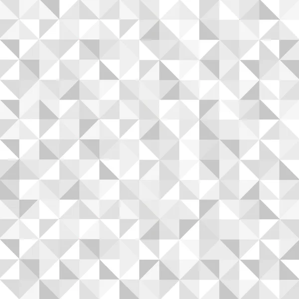 Seamless white geometric pattern — Stock Vector