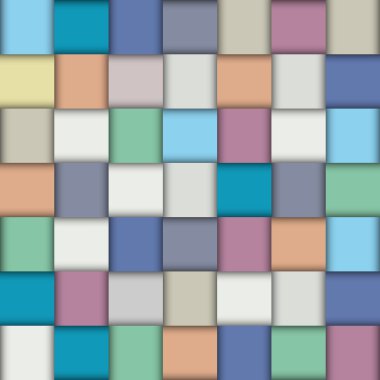 çok renkli kağıt kafes