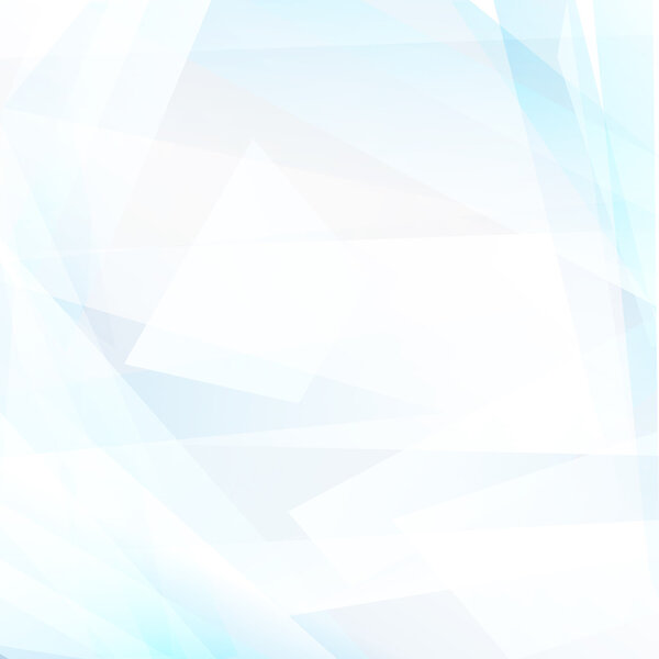 Abstract geometric light blue background