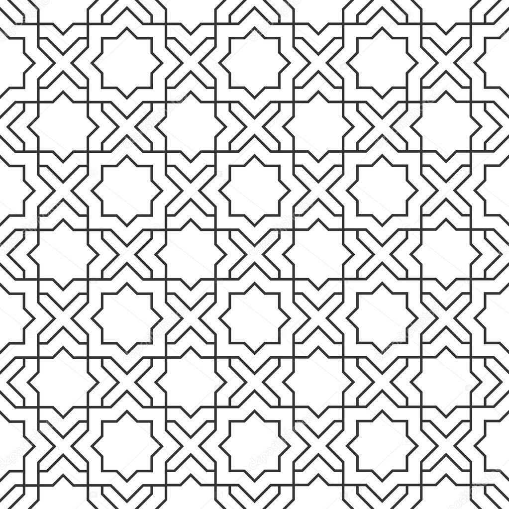 Delicate pattern in islamic style