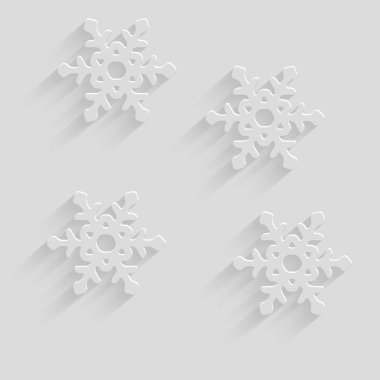 vektör kar taneleri