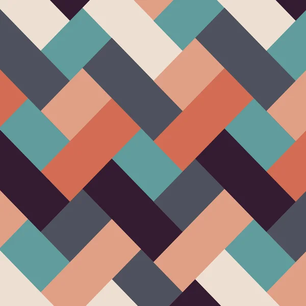 Rayures abstraites de style rétro — Image vectorielle