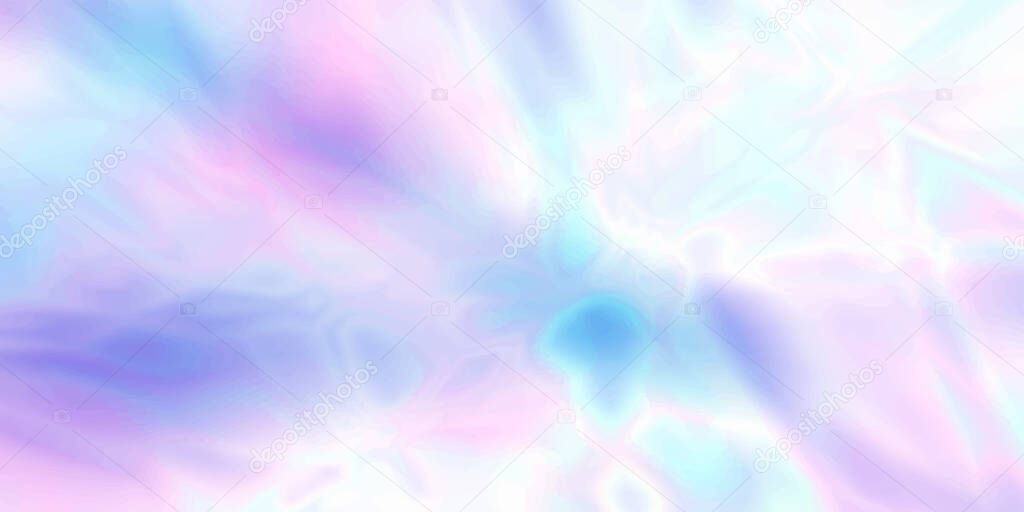Blurred holographic abstract background in light colors. Trendy wallpaper - hipster style. Vector illustration for modern style trends, for creative project design : web design or printed products 