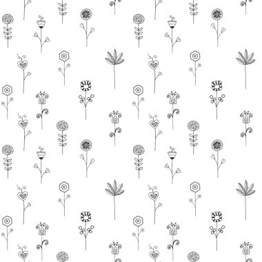 Kusursuz çiçek deseni