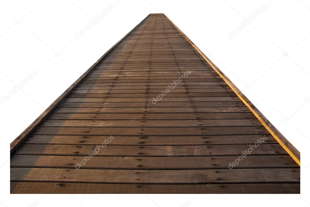 Wood bridge