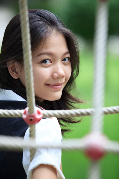 Asian teen girl — Stock Photo, Image