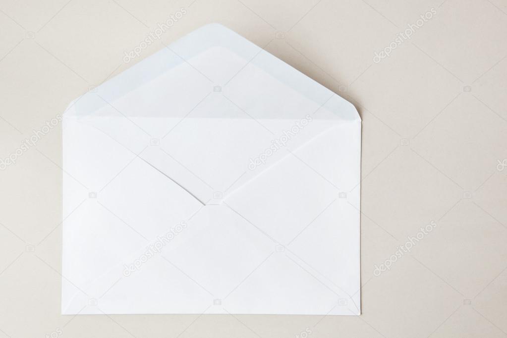 White open envelope