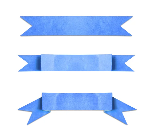 Kolor mieszany używany papier transparent wstążki na białe — Zdjęcie stockowe