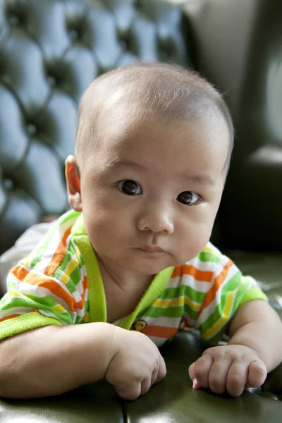 Face of asian baby — Stock Photo, Image