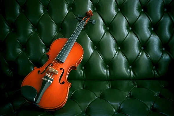 Violin on beautiful background — Stock Photo, Image