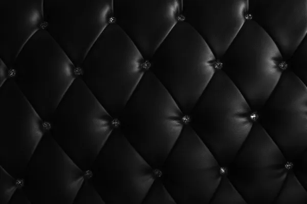 Textura de luxo de uso de móveis de couro como fundo — Fotografia de Stock