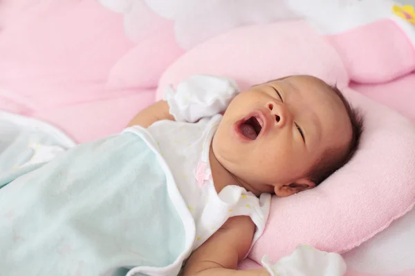 Face of asian baby — Stock Photo, Image