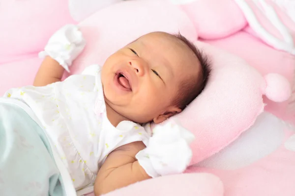 Ansikte asiatiska baby — Stockfoto