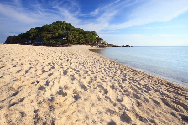 Zee scène en kleurrijke hemel in thailand — Stockfoto