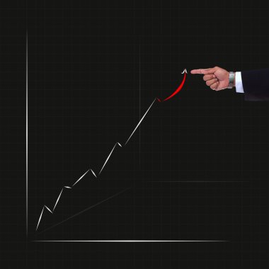 iş grafik ve el işaret ofis toplantı belge için kullanma