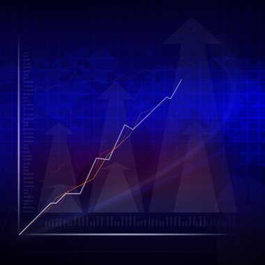 Savaş odası iş toplantı ile çağdaş grafik gösterge arka planı kullanmak için çok amaçlı iş Tema