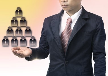 iş adamı ve organizasyon