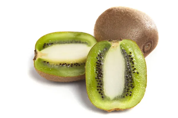 Kivi fruit on white — Stock Photo, Image