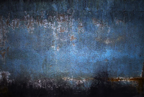 Azul sujo grungy fundo — Fotografia de Stock