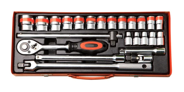 Tool kit box — Stock Photo, Image