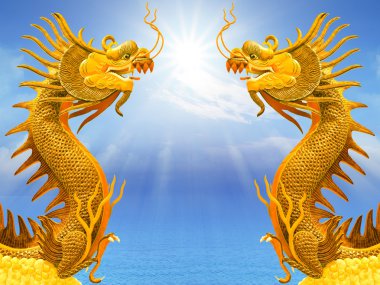 Dragon ve güneş ışığı