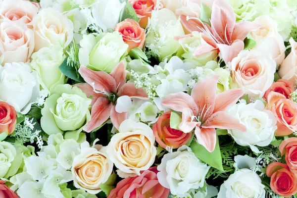 Flower bouquet background — Stock Photo, Image