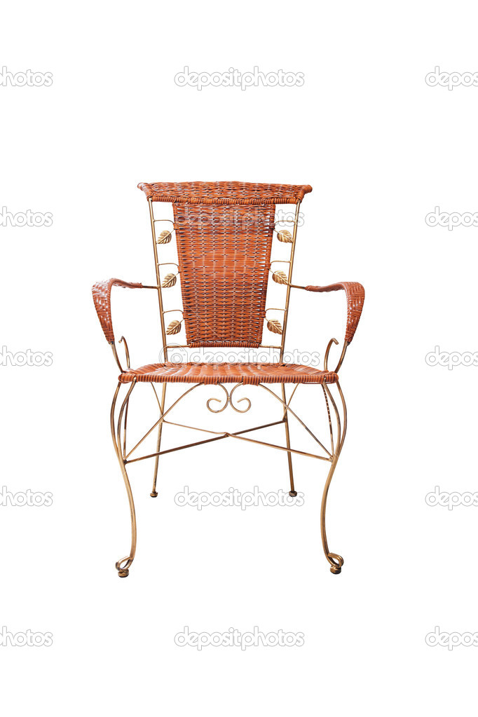 Beautiful Chair Vintage Style Isolated On White Background Stock Photo Image By C Khunaspix 32754387