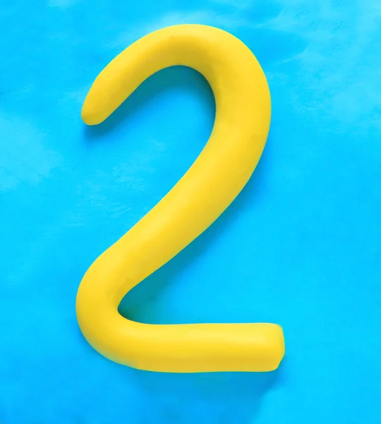 Arabic number 2 — Stock Photo, Image