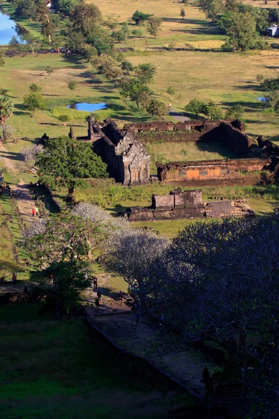 Prasat wat phu champasak southern of laos one of two laos world heritage site — Stock Photo, Image